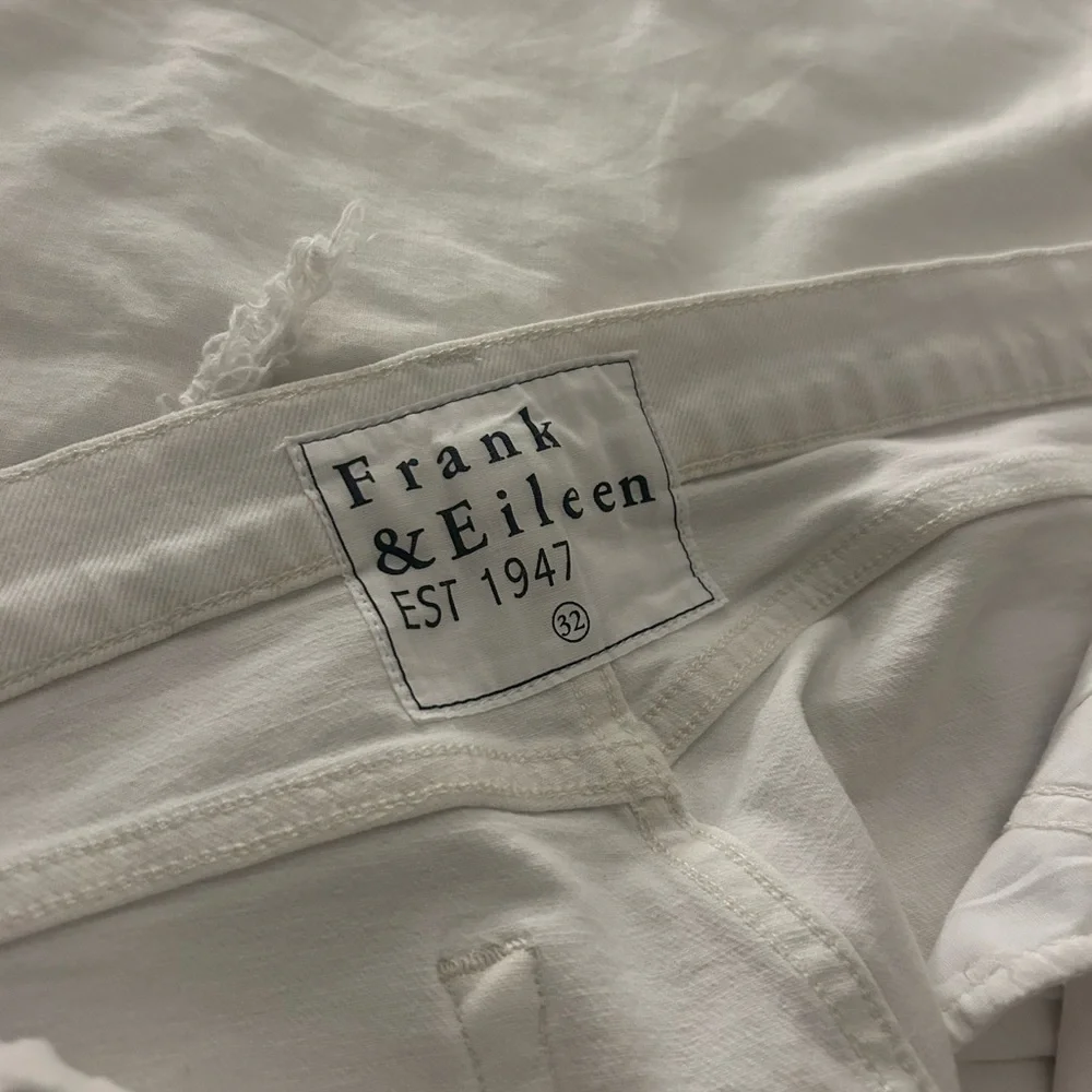 Frank & Eileen White Cotton Jeans - Picture 2 of 6